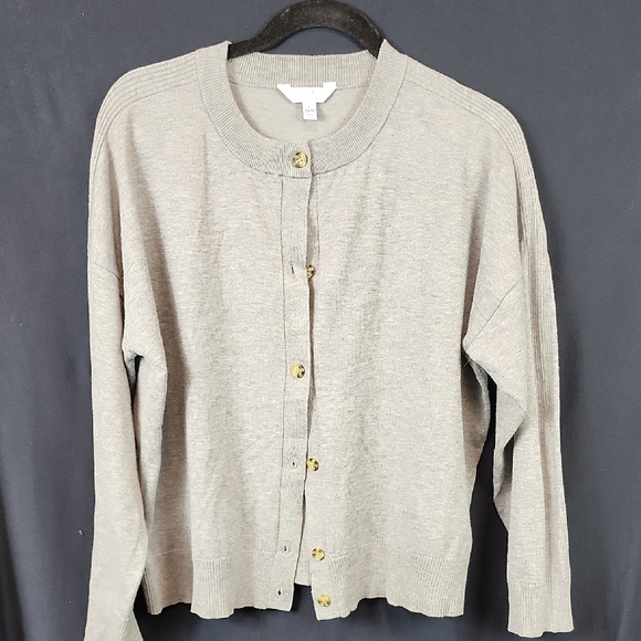Time and Tru Sweaters - Time and Tru Gray Knit Sweater